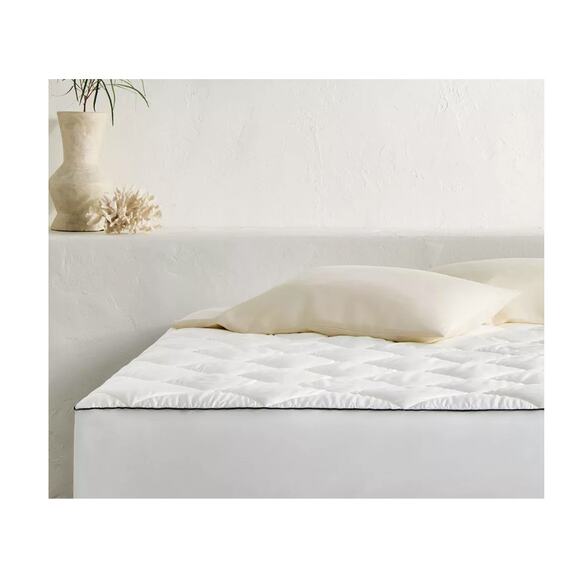 Premium Cooling Mattress Pad - Casaluna full white new - Picture 1 of 5